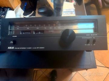 Akai AT-2250 sintonizzatore tuner FM AM vintage