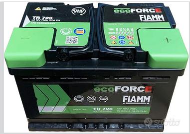 Batteria FIAMM ECO FORCE TR720 12v 70ah 720a