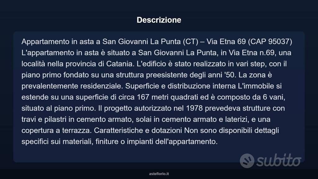 Appartamento – San Giovanni la Punta, Trappeto - Vista 4
