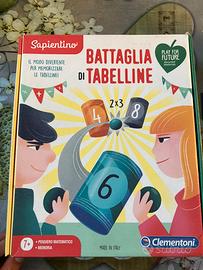 Gioco battaglia delle tabelline