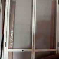 zanzariera doppia anta battente