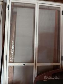 zanzariera doppia anta battente