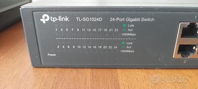 TL-SG1024D Switch Gigabit 24 Porte Desktop Rack