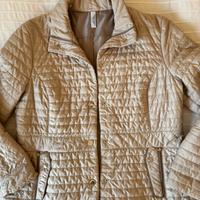 Giacca piumino Beige leggero 100 gr taglia XL