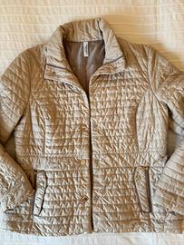 Giacca piumino Beige leggero 100 gr taglia XL