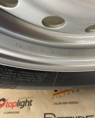 RUOTA SCORTA 195/70R14 CARGO