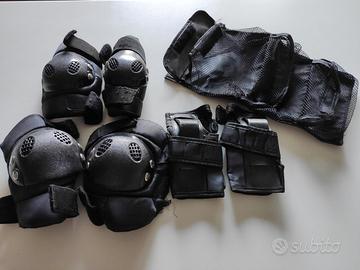 protezioni per pattini e bicicletta per bambini 