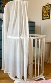 Culla mini stokke Bianca con accessori