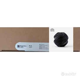 Filamento Bambulab - Refill Nero - PLA Matte