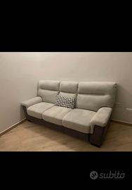 Divano bicolore