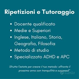 Professore Certificato - Ripetizioni