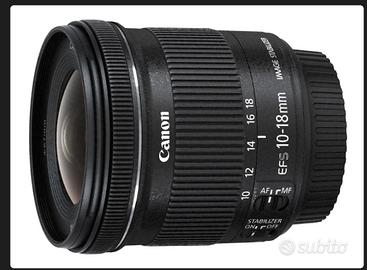 CANON EF-S 10/18mm.