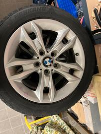 Cerchi in lega con gomme invernali x bmw X 1