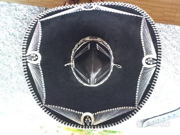 Sombrero nuovo originale messicano con cinturone