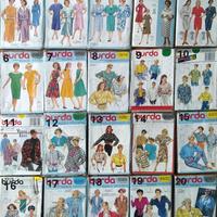 Burda e Grazia Necchi cartamodelli vintage