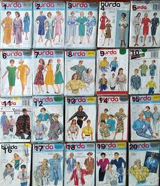 Burda e Grazia Necchi cartamodelli vintage