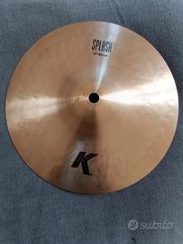 Piatto Splash Zildjan serie K con asta