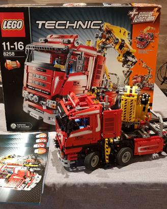 Lego Technic 8258 modellino scatola e manuali