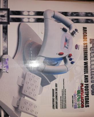 volante e pedali per console
