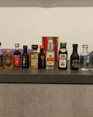 Bottigliette esposizione