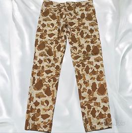 Pantalone Donna Carhartt Duck camo beige,Taglia 42