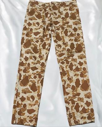 Pantalone Donna Carhartt Duck camo beige,Taglia 42