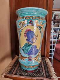 Vaso Albarello Ceramica Siciliana 