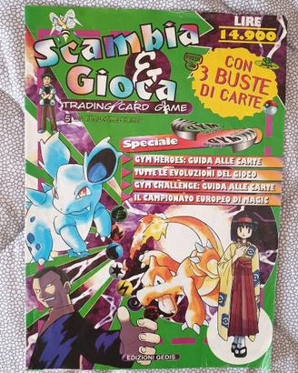 Num 5 giugno luglio 2001 scambia e gioca IT pokemo