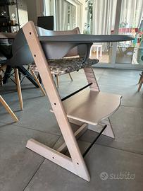 sedia seggiolone tripp trapp stokke vassoi cuscini