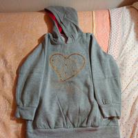 felpa con motivo oro