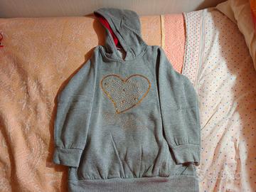 felpa con motivo oro