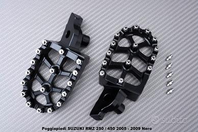 Poggiapiedi SUZUKI RMZ 250 / 450 2005 - 2009 Nero