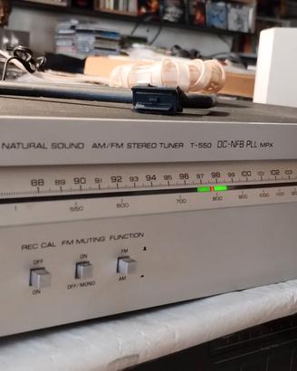 Yamaha T-550 AM/FM Stereo Tuner