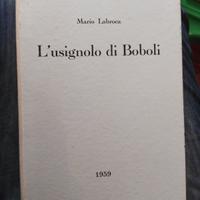 Labroca L'usignolo di Boboli Neri Pozza 1959