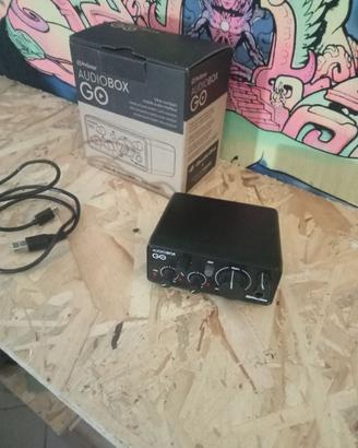 scheda audio presonus audiobox go