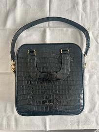 Borsa Spormtax bowling bag in pelle
