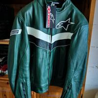 Giacca pelle moto Alpinestars Tg.48