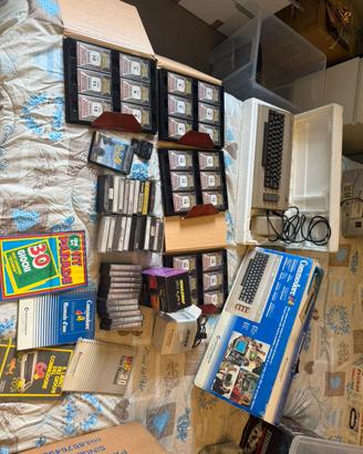 Commodore  64 con scatola e polistirolo oroginle