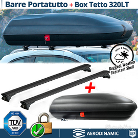 Baule BOX + BARRE Portatutto per Hyundai Santa Fe