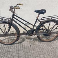 bcicletta d'epoca panettiere da carico cargo