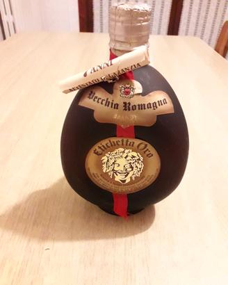 Bottiglia Vecchia Romagna Oro anni 1978