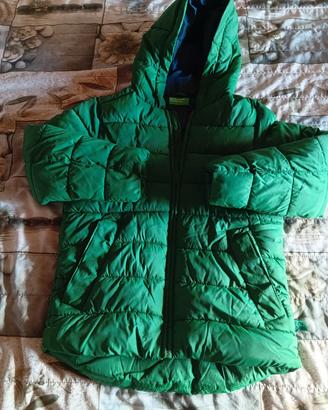 giubbotto imbottito Benetton tg M 7/8 anni