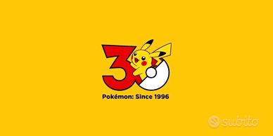 30esimo anniversario pokemon