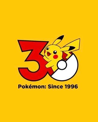 30esimo anniversario pokemon