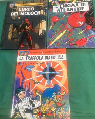 3 volumi Blake e Mortimer ed AE Italiano