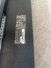 Monitor gaming MSI curved