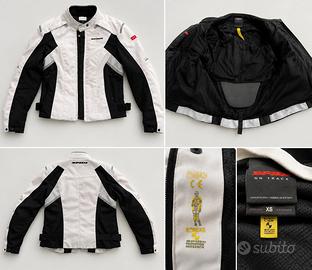 Giacca moto donna SPIDI XS con protezioni CE
