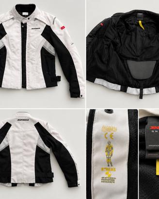 Giacca moto donna SPIDI XS con protezioni CE