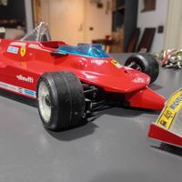 Ferrari T5 burago Gilles Villeneuve scala 1/14