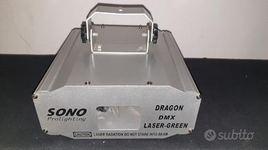 Effetto luci Laser-Green DMX